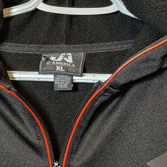 Cirque du Soleil VOLTA fulll Zip Hoodie Sweatshirt Black Size XL - Picture 3 of 9